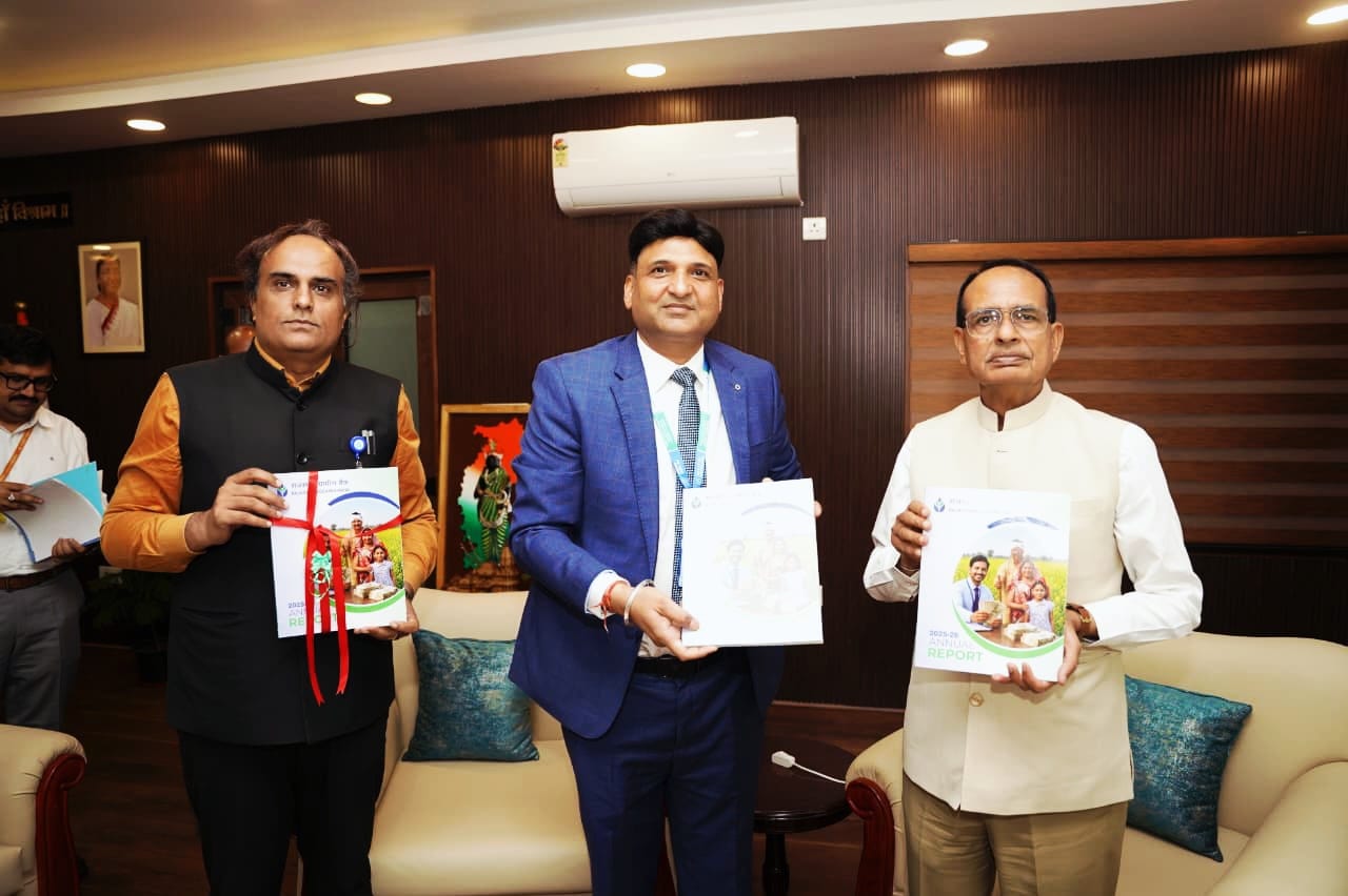 RGB Annual Book FY 2025-26 unveiled by Hon’ble Agriculture Minister in presence of Chairman and CDO